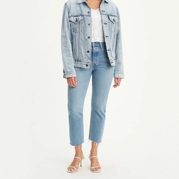 Levi's Denim - NWT Levi's 501 Cropped in Tango Tunes